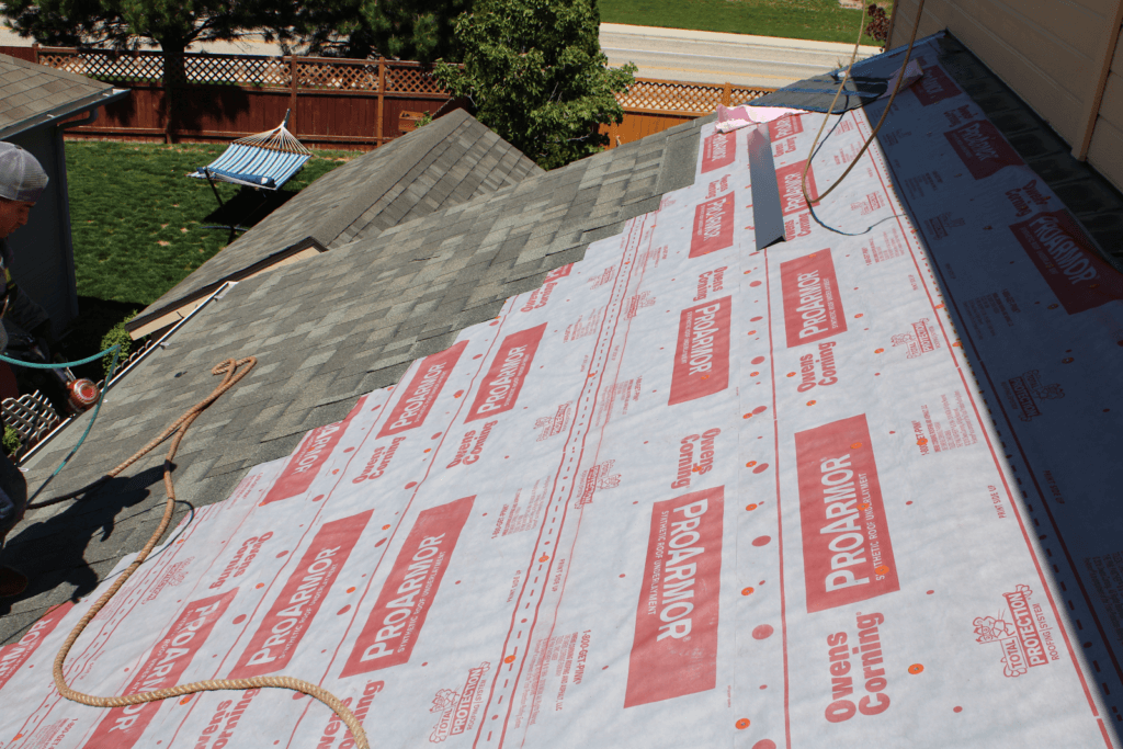 roof underlayment